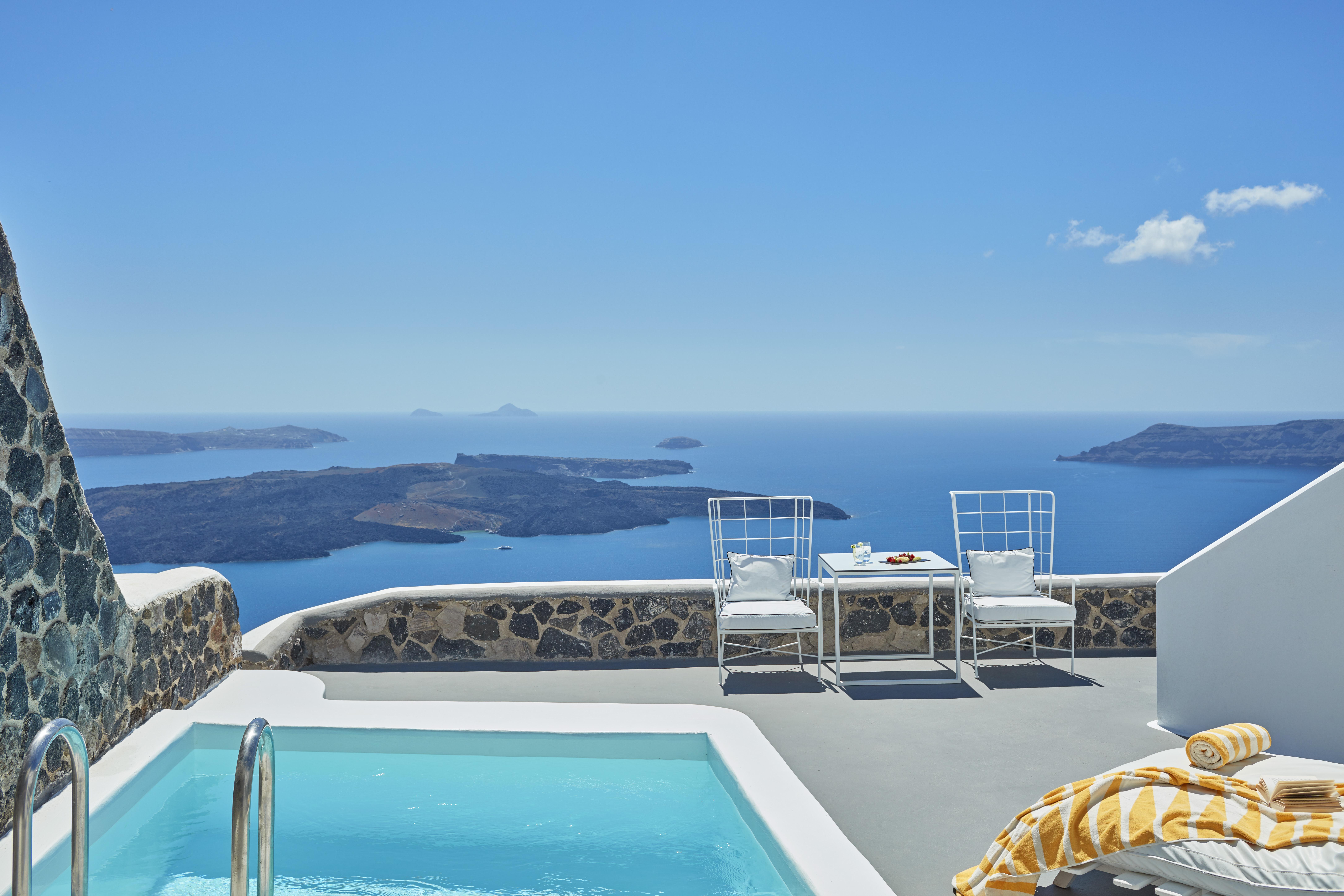 Katikies Chromata Santorini - The Leading Hotels Of The World Имеровигли Экстерьер фото