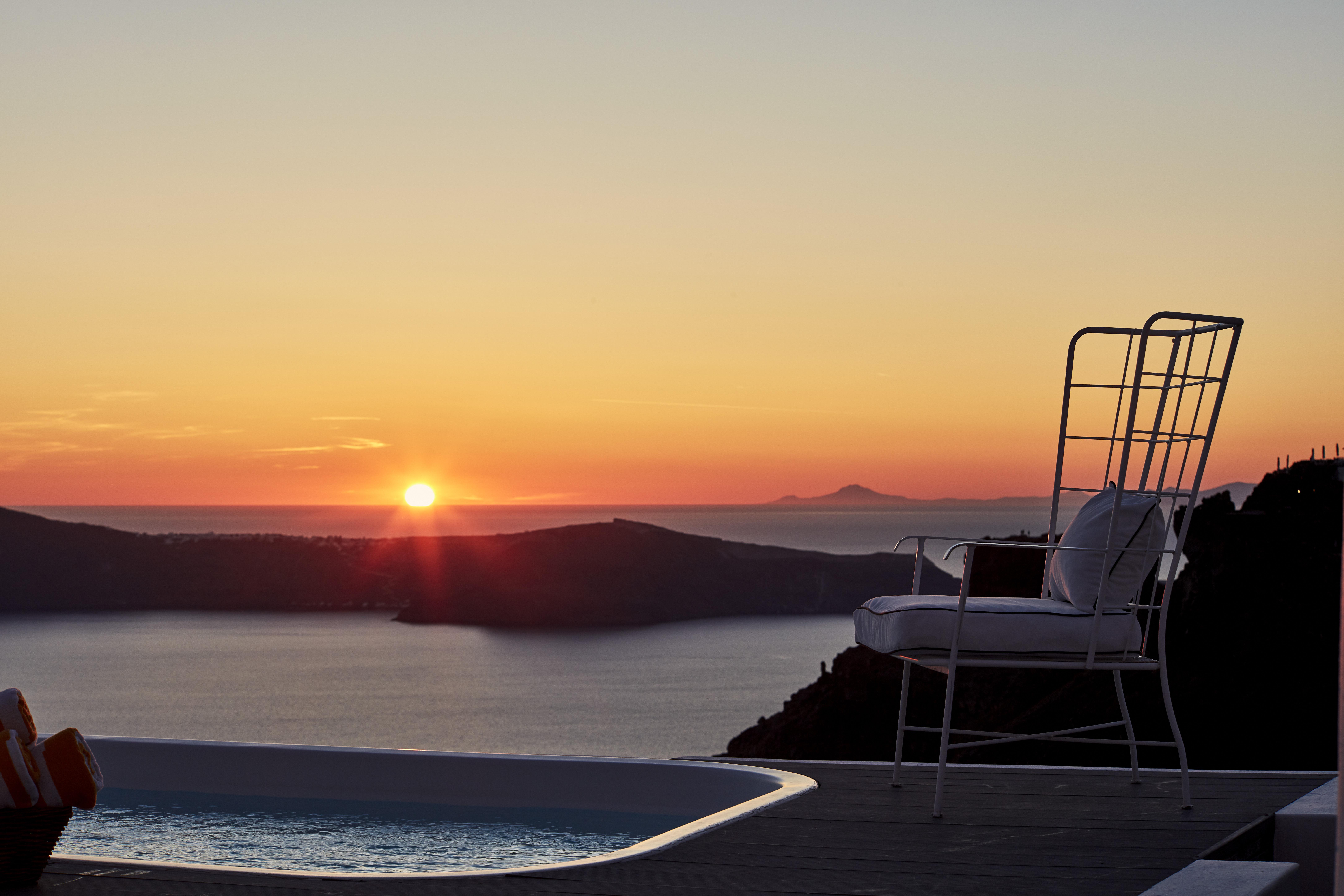 Katikies Chromata Santorini - The Leading Hotels Of The World Имеровигли Экстерьер фото