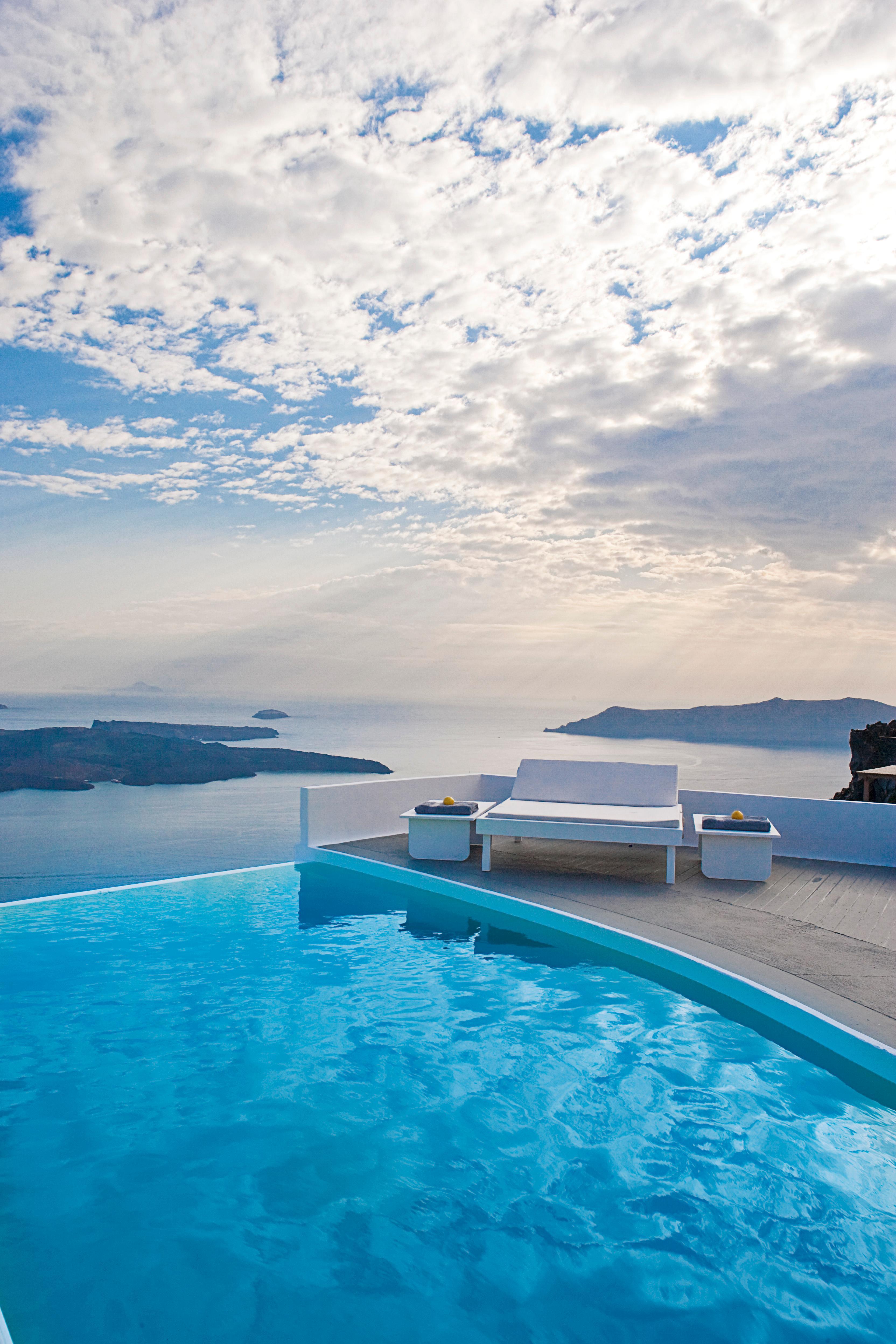 Katikies Chromata Santorini - The Leading Hotels Of The World Имеровигли Экстерьер фото