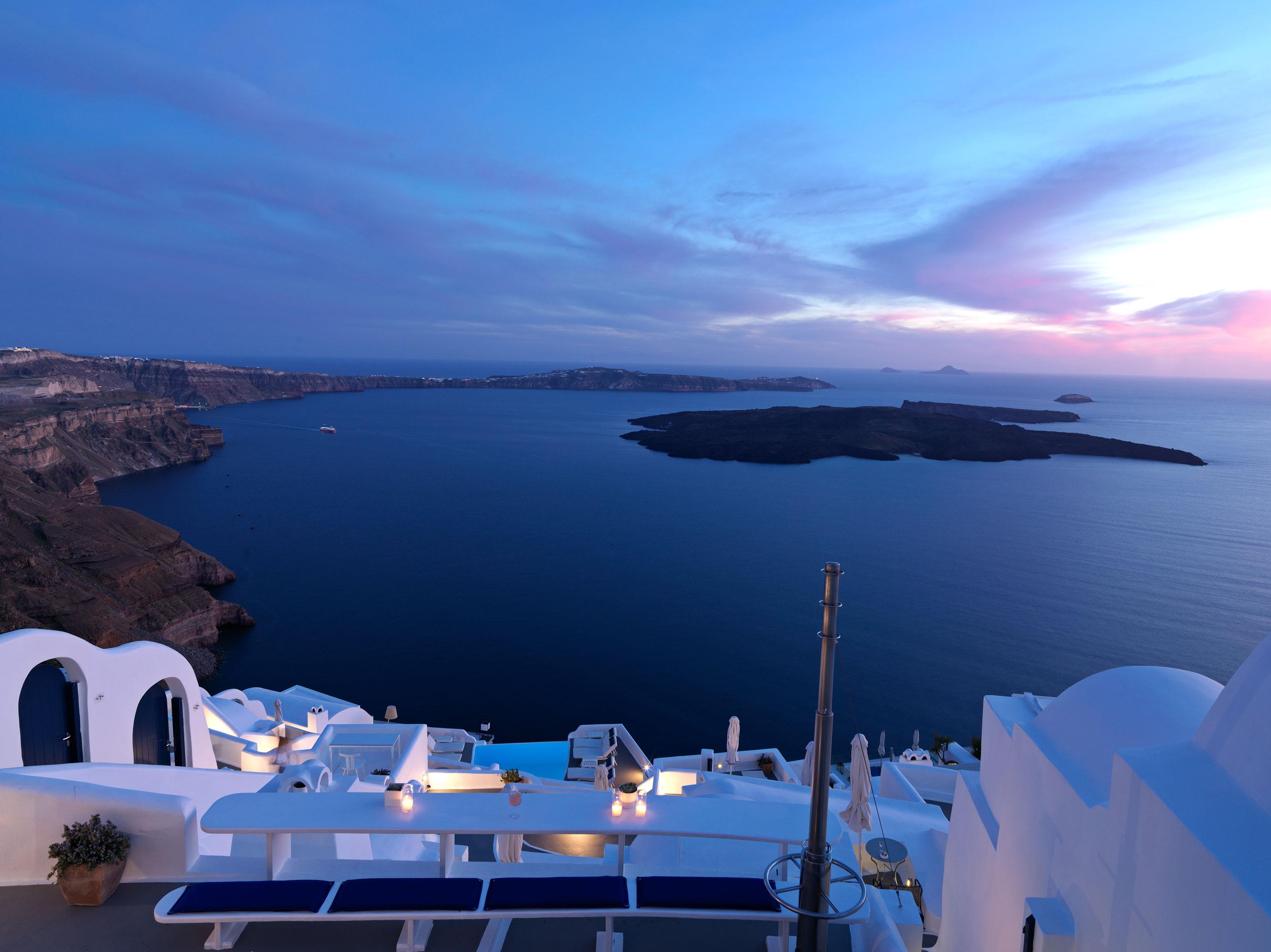 Katikies Chromata Santorini - The Leading Hotels Of The World Имеровигли Экстерьер фото