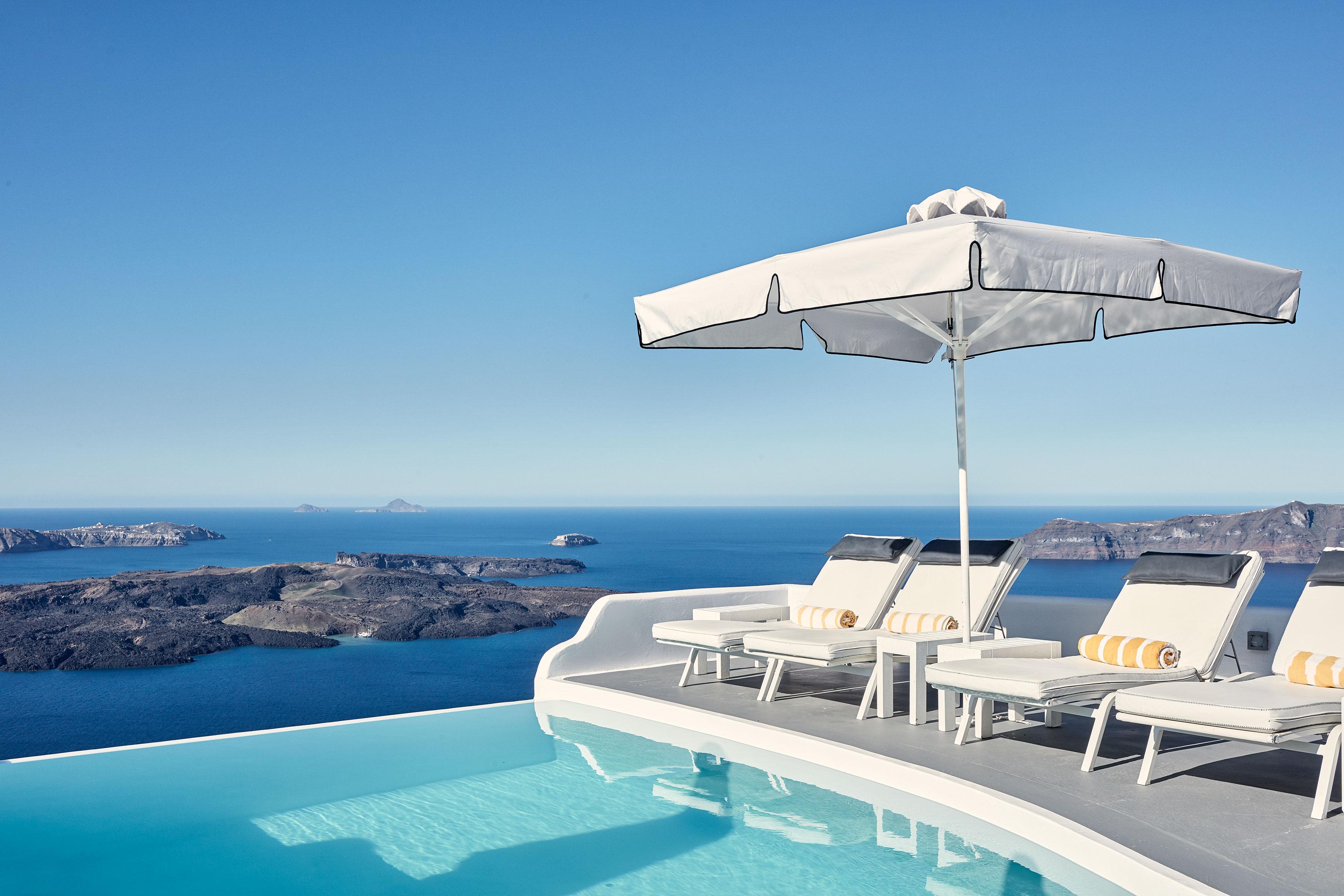 Katikies Chromata Santorini - The Leading Hotels Of The World Имеровигли Экстерьер фото