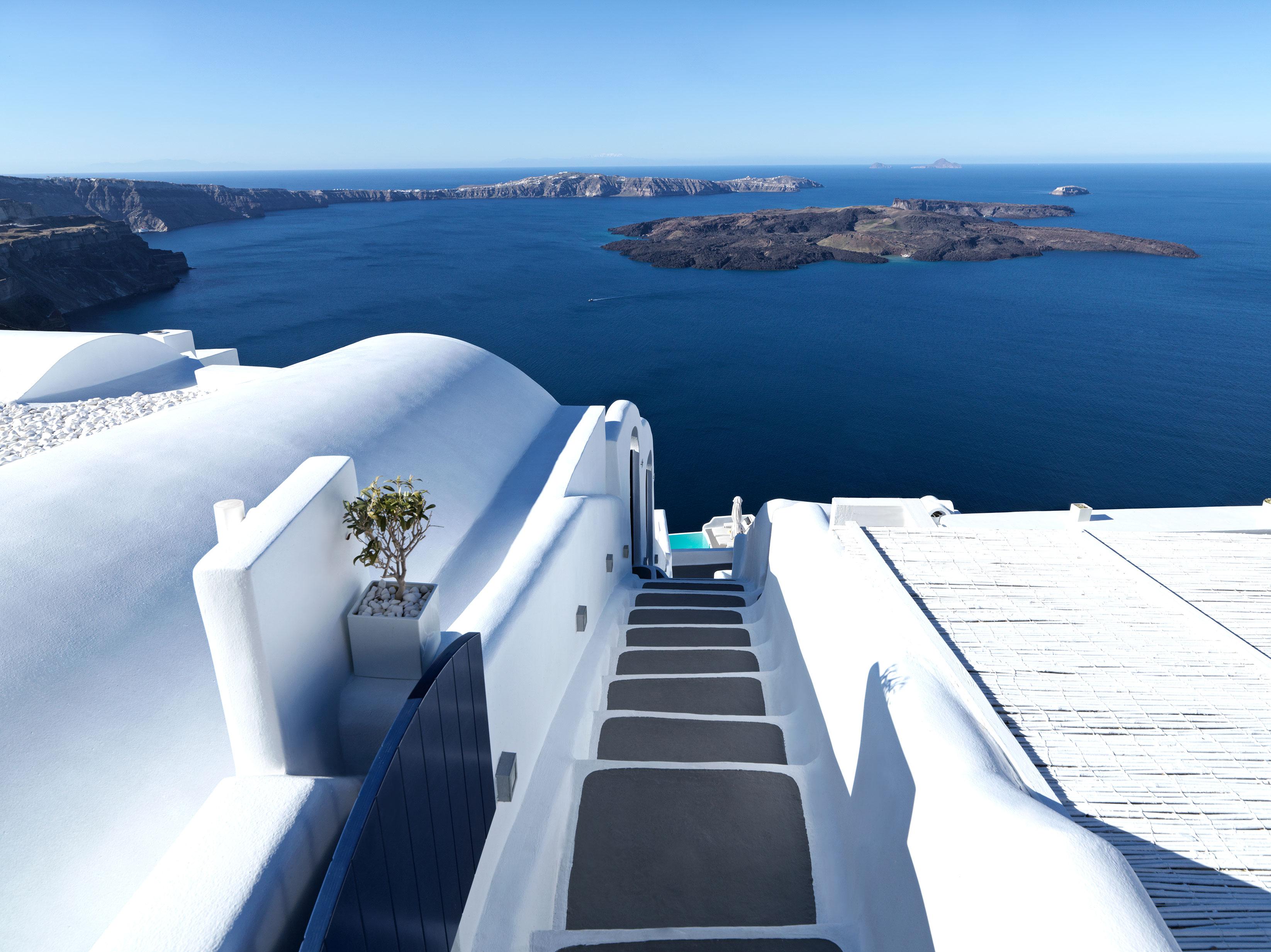 Katikies Chromata Santorini - The Leading Hotels Of The World Имеровигли Экстерьер фото