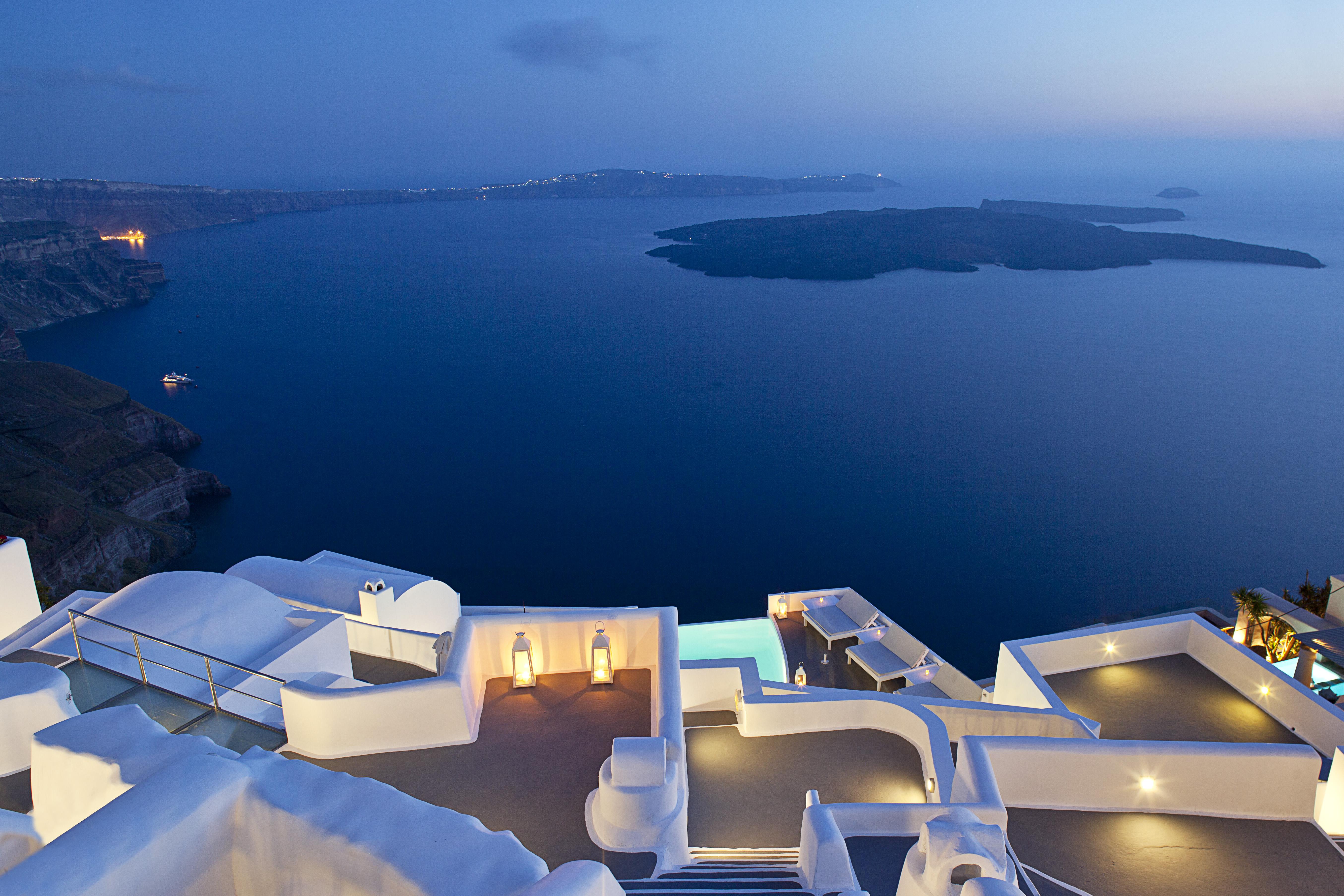 Katikies Chromata Santorini - The Leading Hotels Of The World Имеровигли Экстерьер фото