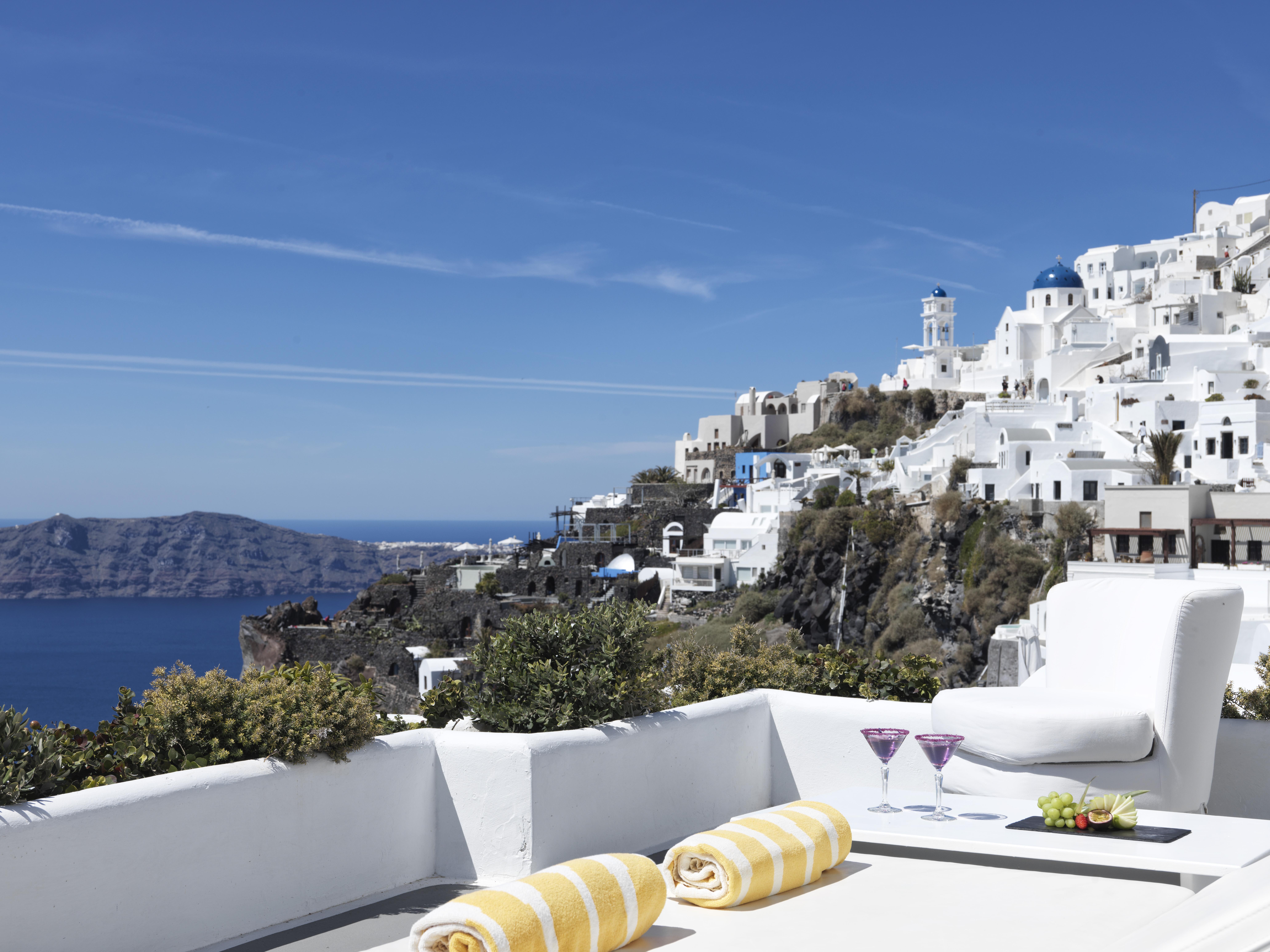 Katikies Chromata Santorini - The Leading Hotels Of The World Имеровигли Экстерьер фото