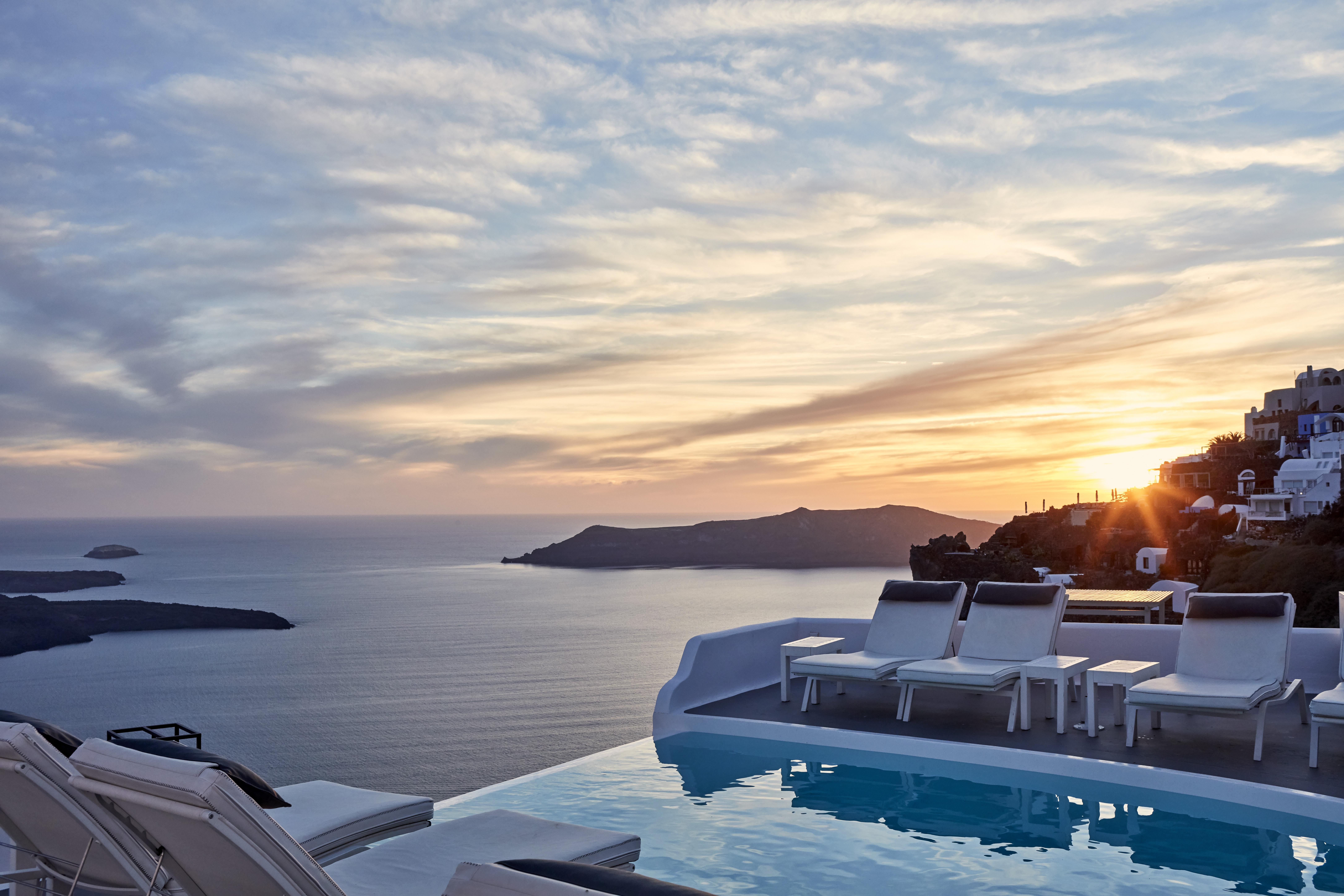 Katikies Chromata Santorini - The Leading Hotels Of The World Имеровигли Экстерьер фото